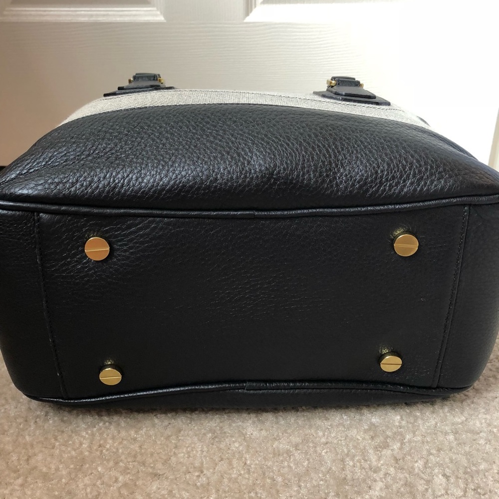 Last chance! NWT Jcrew 2014 Canvas/Leather Satchel - Picture 4 of 8
